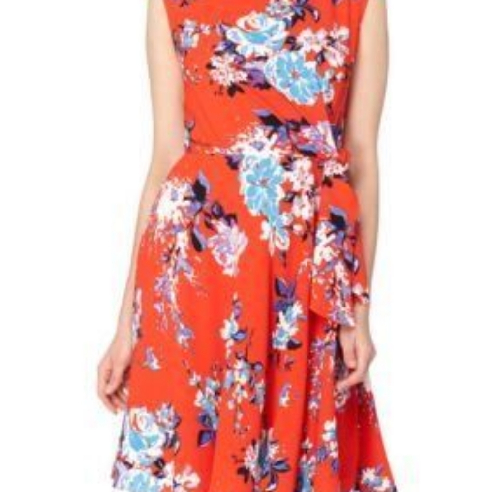 Tahari Floral Dress